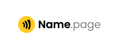 Name.page Brand Logo