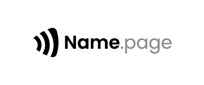 Name.page Brand Logo