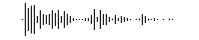 An audio waveform visual representing the name pronunciation for Name.page’s 'Name of the Day' feature.